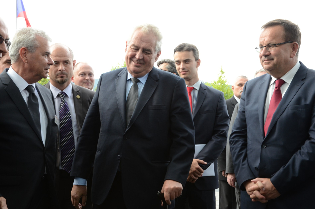 MSV opt navštívil prezident Miloš Zeman, který poprvé v historii pednesl projev jak na zahájení, tak na Snmu Svazu prmyslu a dopravy R