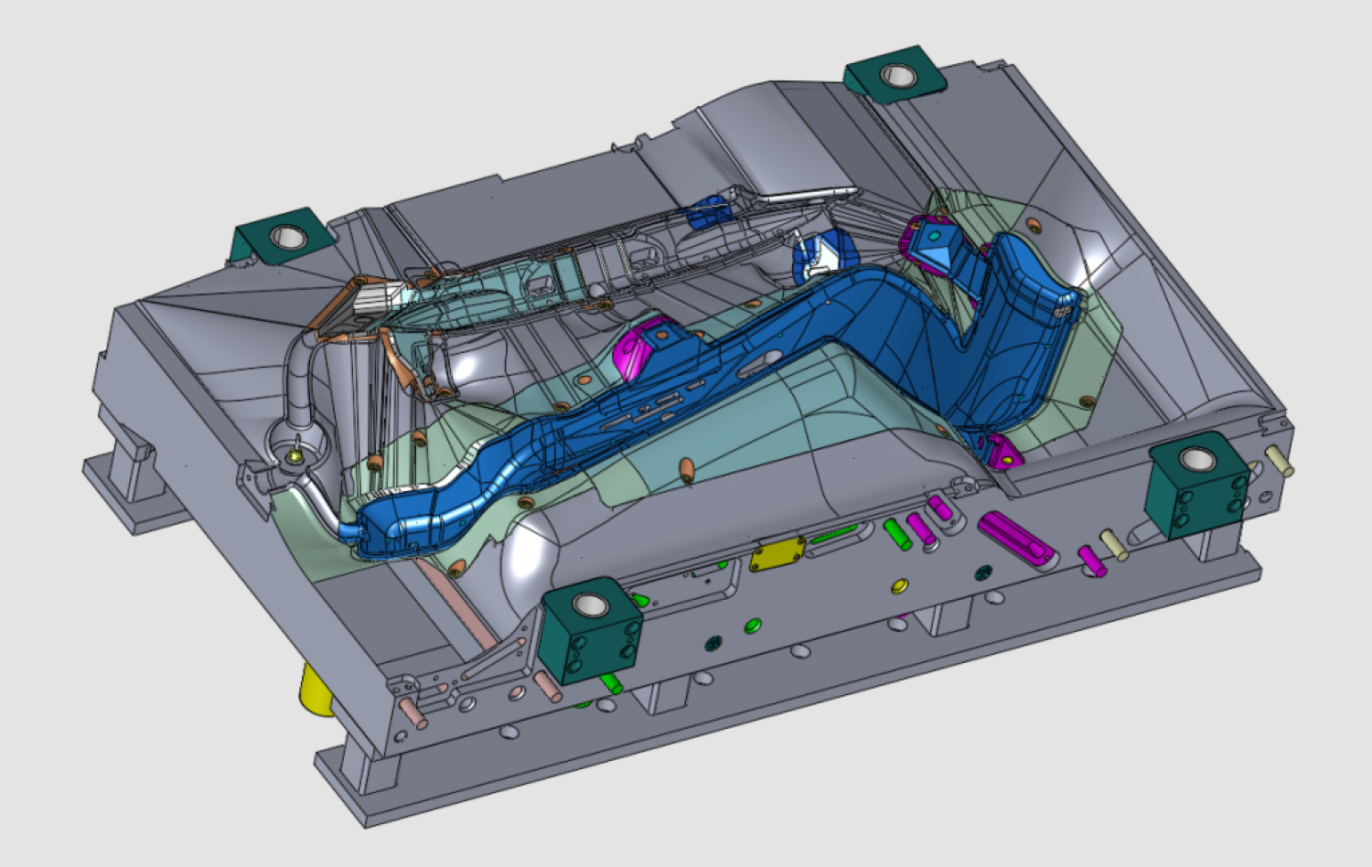 AS LASER WELDING  kontrukcia vyfukovacch a vstrekovacch foriem s pomocou CAD rieen Cimatron