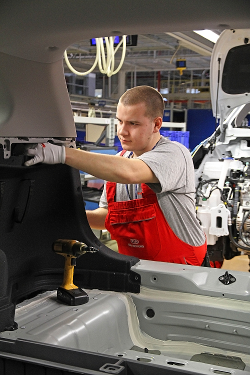 Odborná prax v Kia Motors Slovakia