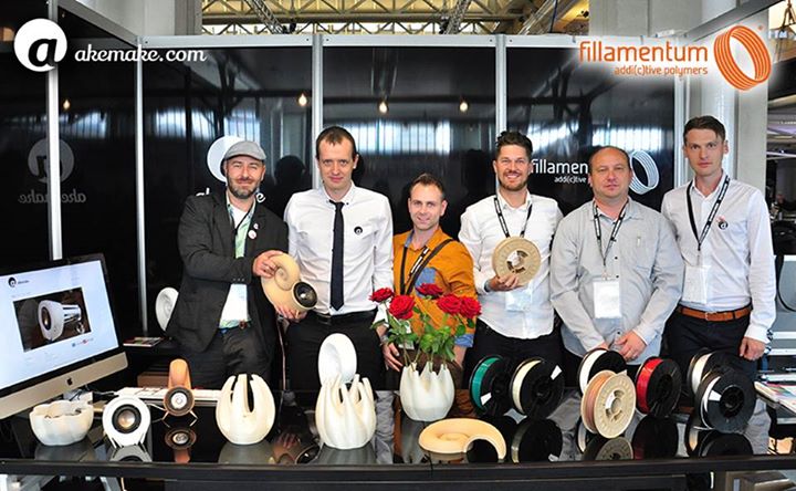 Fillamentum & Akemake na 3D Printshow London 2014 Fillamentum & Akemake na 3D Printshow London 2014