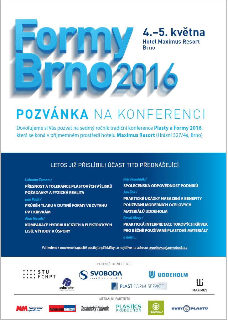 Formy Brno 2016 Formy Brno 2016