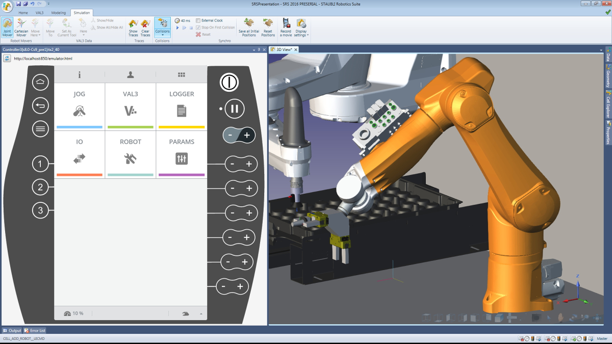 Stäubli představuje Stäubli Robotics Suite 2016 Stäubli představuje Stäubli Robotics Suite 2016