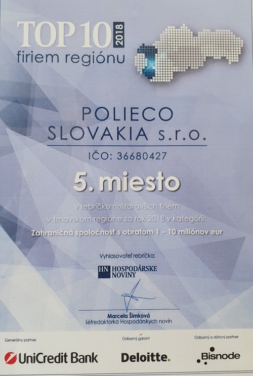 POLIECO SLOVAKIA s.r.o. 