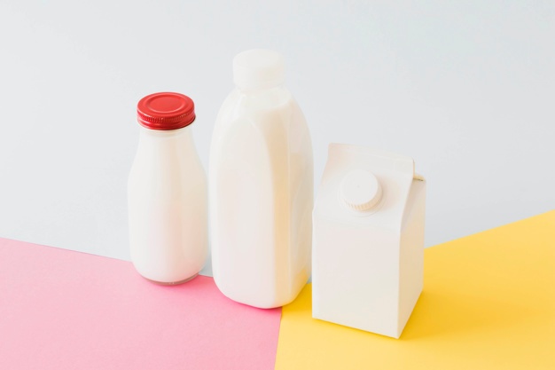 Plastové obaly mlienych produktov
