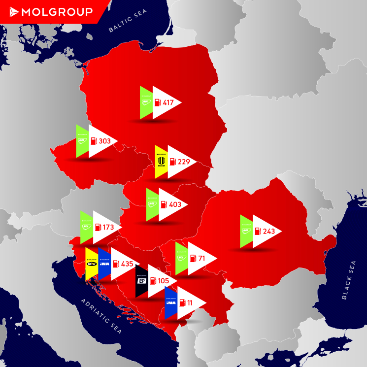 Slovnaft, a.s. a skupina MOL - sieť čerpacích staníc v Poľsku