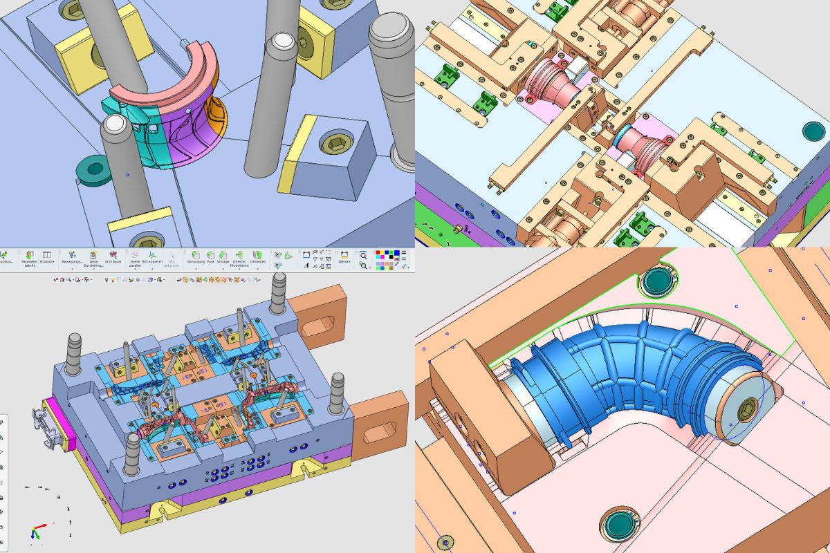 Ukázky zpracovaných projekt v CAD/CAM ešení Cimatron