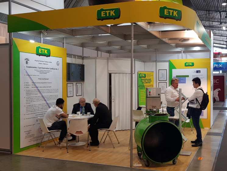 ETK - vetrh pre automotive a ropný priemysel UNITI expo