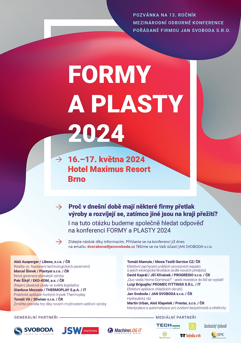 FORMY A PLASTY 2024 Pozvánka