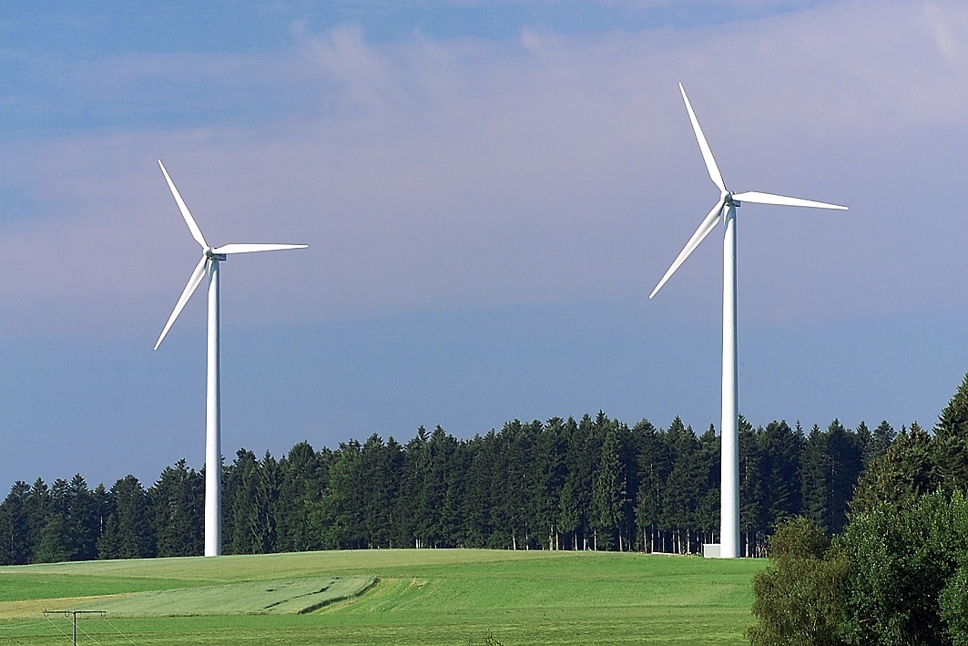 Větrná elektrárna společnosti Arburg