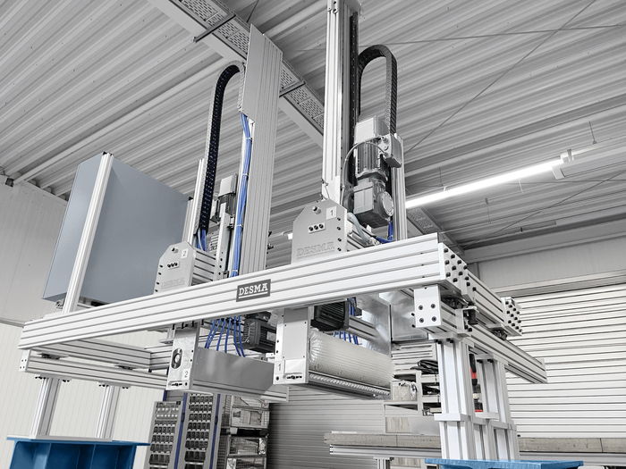 DESMA kefy a odformovací systém s 2 modulmi