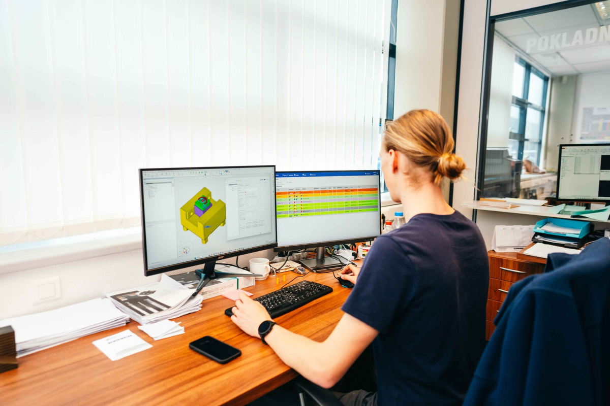Konstrukce elektrody v CAD/CAM Cimatron