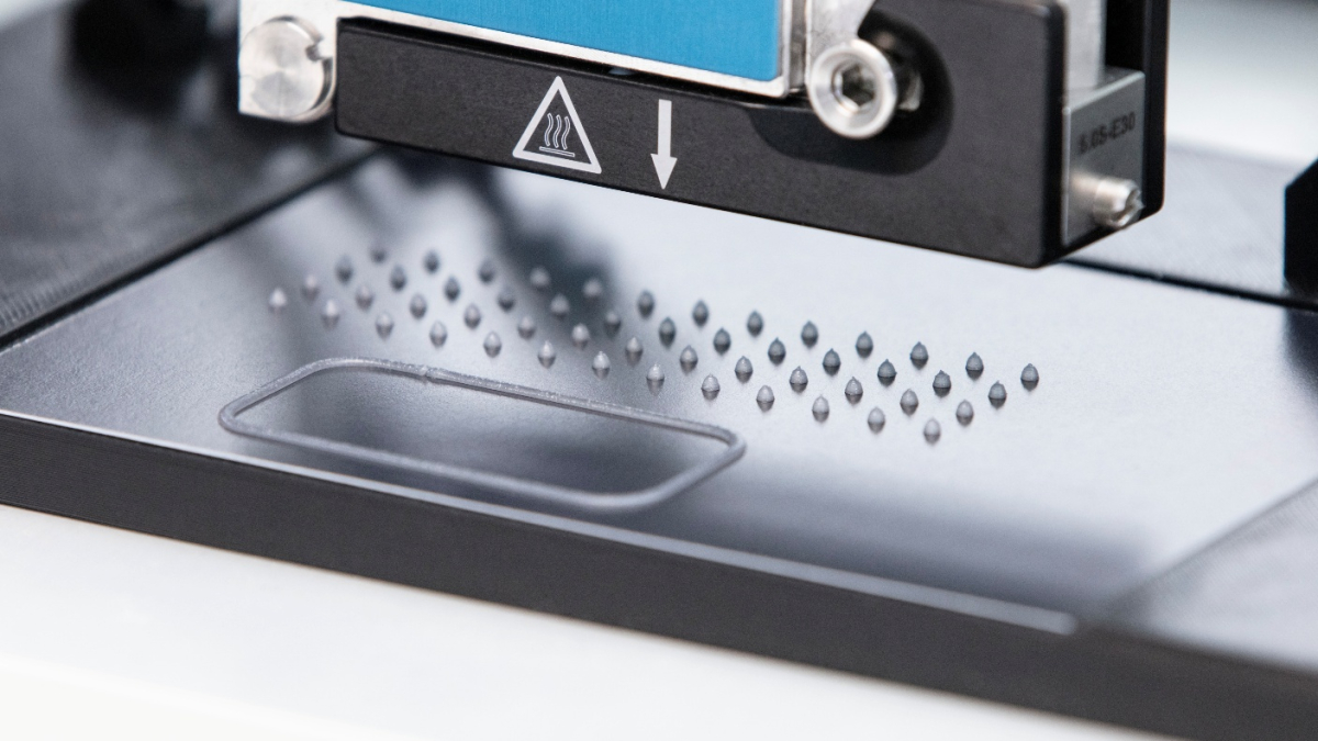 Our PICO® XP Jetting System takes the guesswork out of how to achieve fast, precise, and contactless fluid dispensing—reducing waste and boosting manufacturing efficiency.