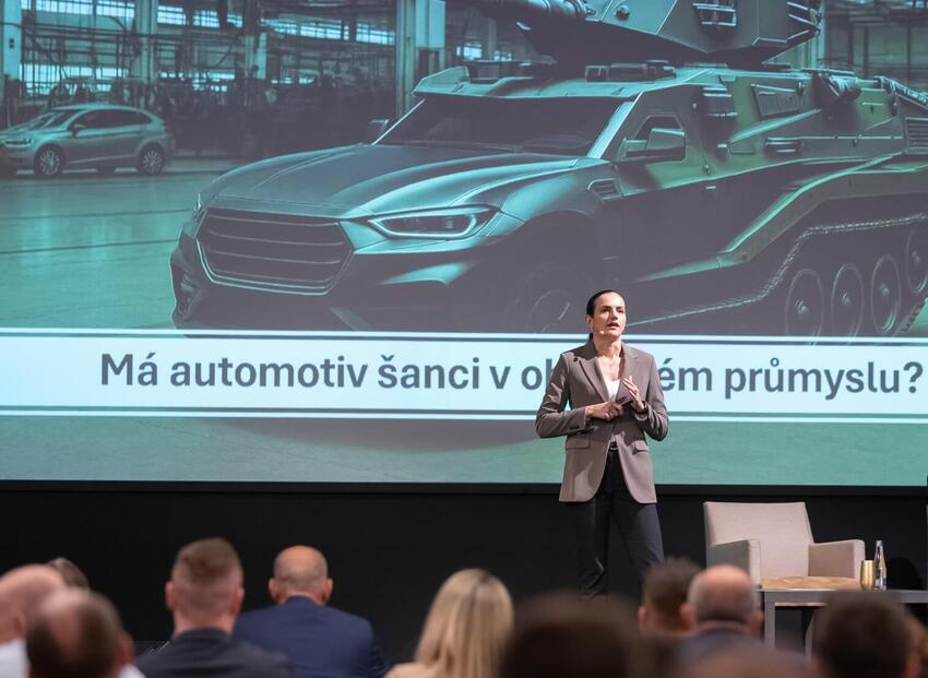 Kristýna Helm z Asociace obranného a bezpečnostního průmyslu ČR