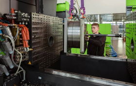Zabudovaný asistent nastavení od ENGEL vám zkrátí čas při nastavování vstřikolisu