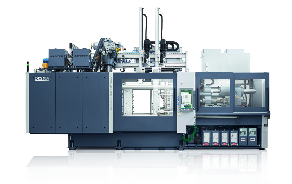 DESMA, globální partner v odvětví zpracování elastomerů, uvádí: Oboustranné vstřikování s DESMA SEALMASTER 450+ DUO