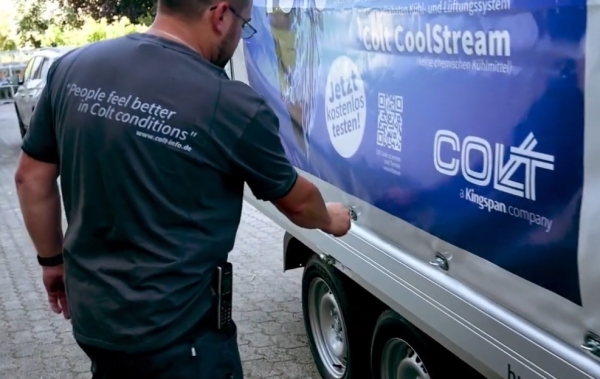 Colt International: CoolStream Adiabatic Cooler that comes to you – CoolStream on Tour