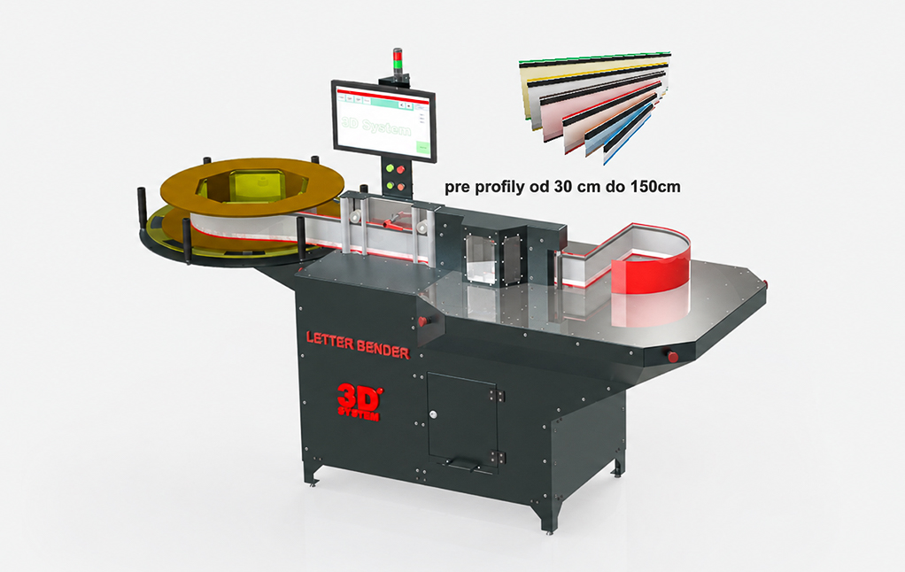 3plast: Automatický stroj na ohýbání písmen „Letter Bender 3D“