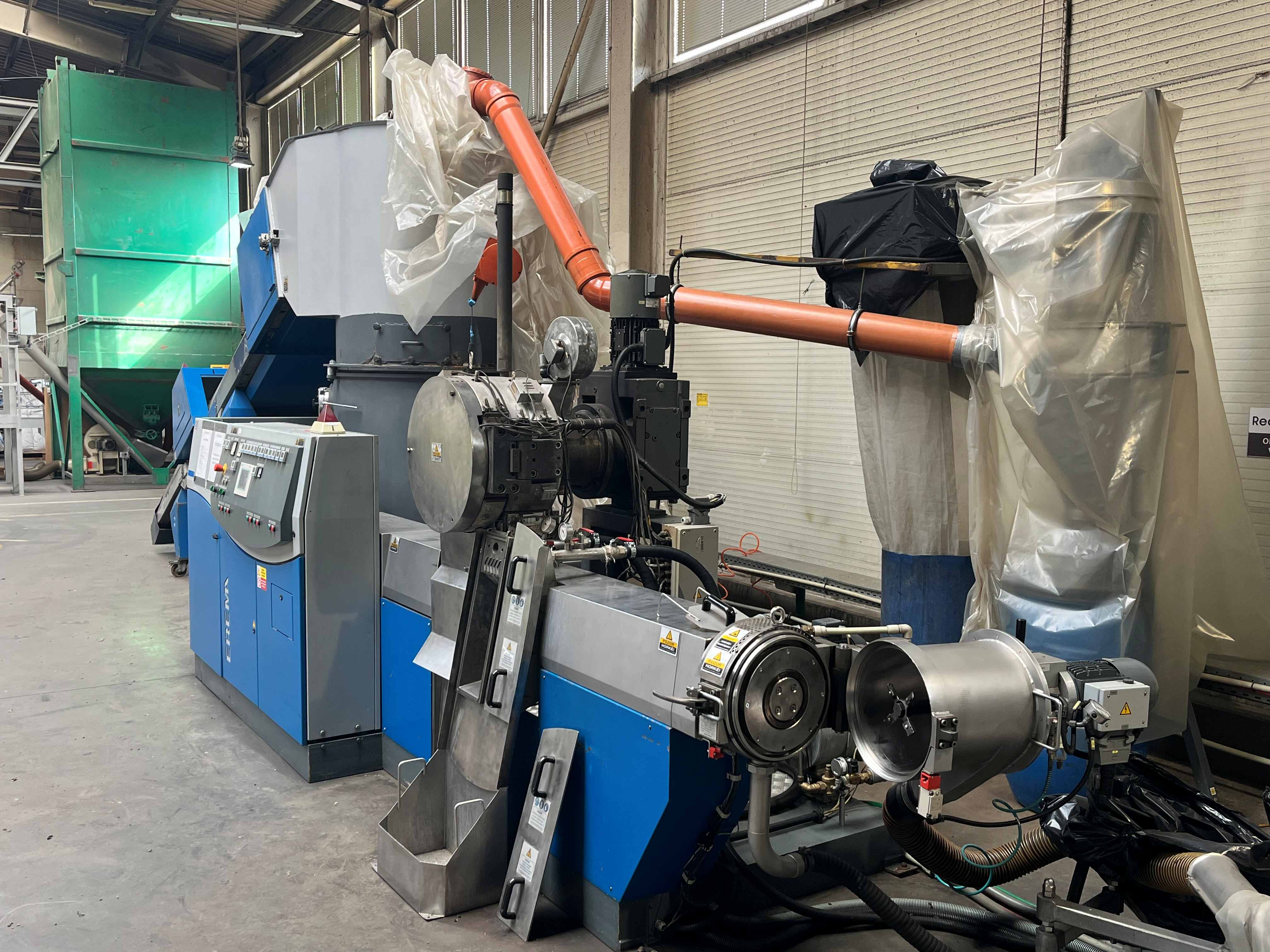 Regranulation line EREMA PC 1007 TVE