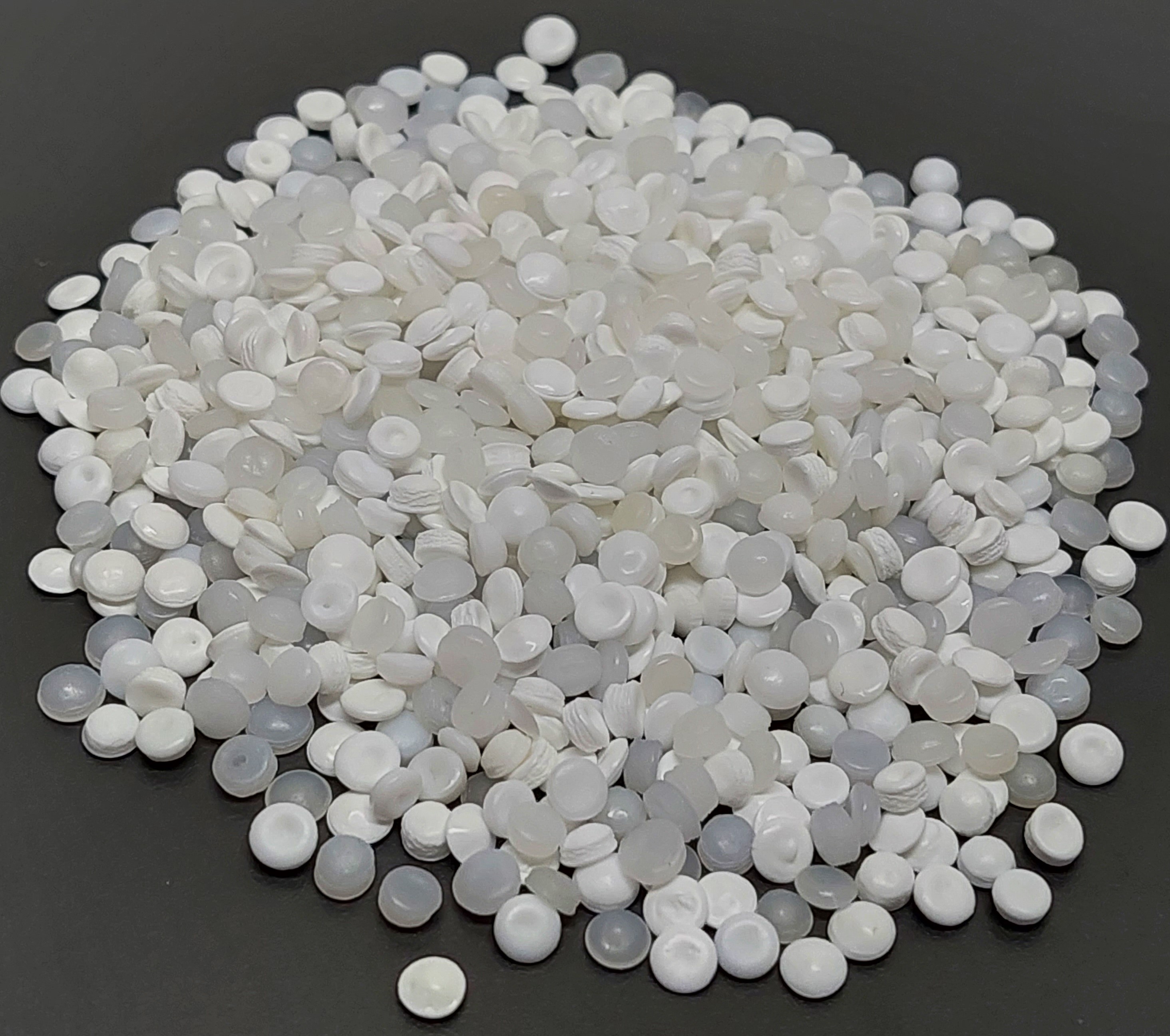 HDPE regranulate - natur/white