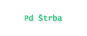 PD Štrba