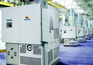 Piovan představuje GENESYS -  nová generace v technologii sušení  PET