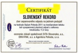 Rekord v množství vytříděného plastu překonán!