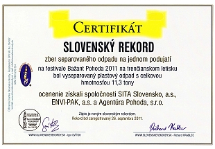 Rekord v množství vytříděného plastu překonán!