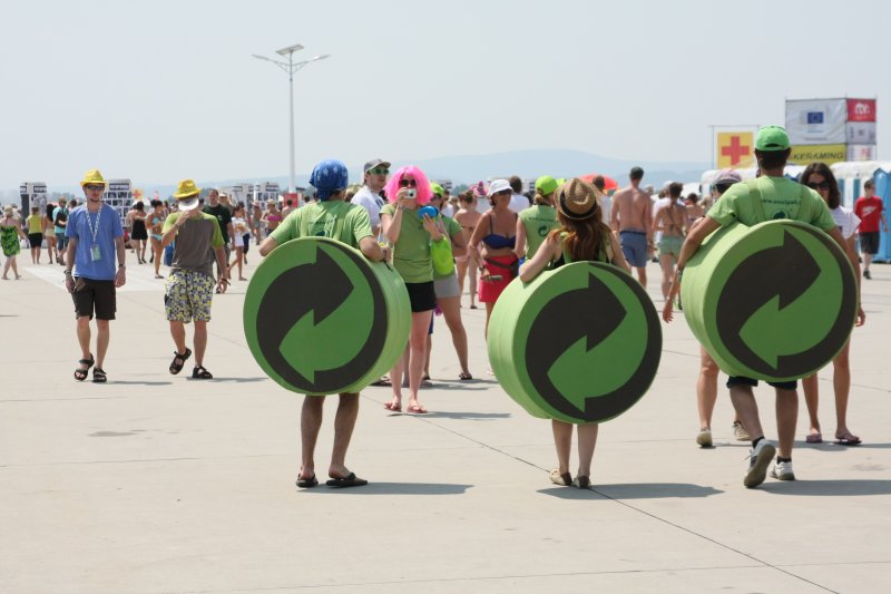 Lidé viděli na Pohodě odpad! A letos ho vytriedili rekordně hodně!