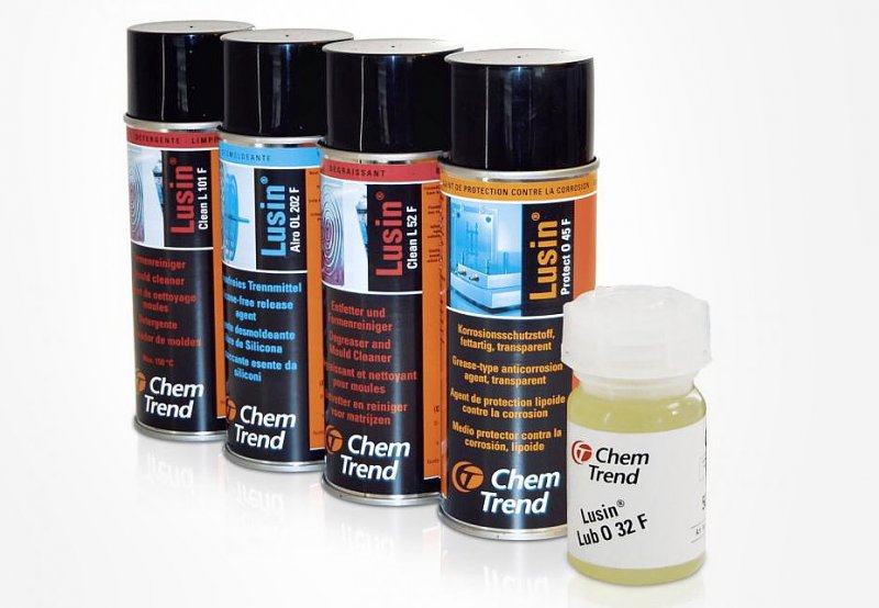 Novinky v prostředcích pro údržbu vstřikovacích forem od společnosti Chem Trend a v produktech pro výrobu a údržbu strojů a zařízení OKS