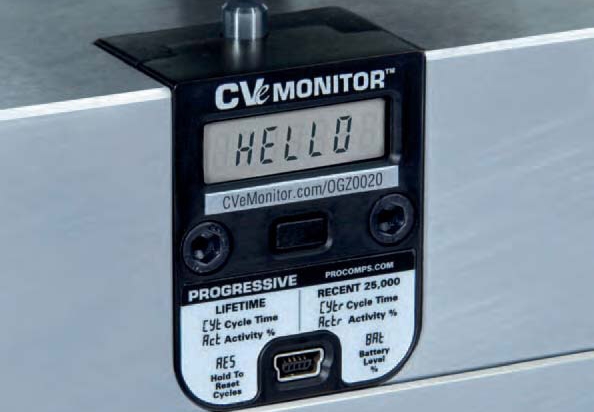 Elektronické počitadlo cyklů CVe monitor – více než jen počitadlo