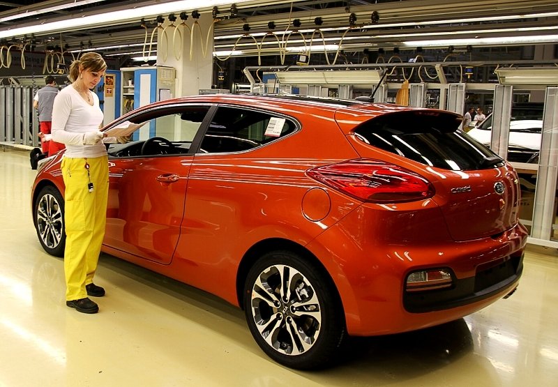 Společnost Kia Motors Slovakia začala na Slovensku vyrábět nový model Kia pro_cee'd