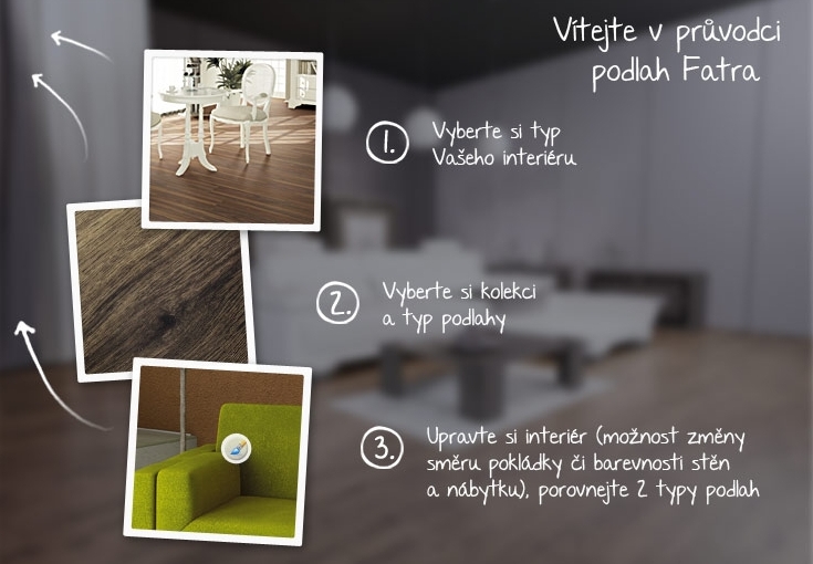 Be your own designer apartment on fatrafloor.cz