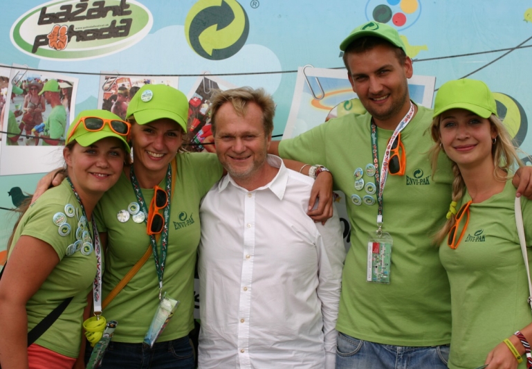 Hudební festival Bažant Pohoda byl taky o životním prostředí