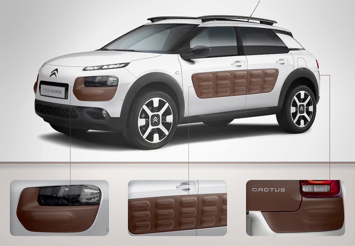 Elastollan® (TPU) od firmy BASF na karosérii nového Citroënu C4 Cactus