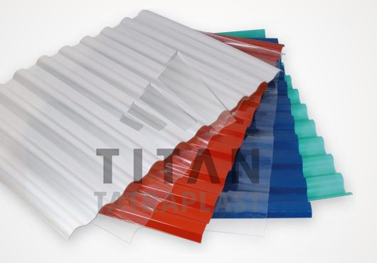 Polykarbonátový trapéz krupičkový SPECIAL 0,8mm, GR76 UV2, EM od TITAN-Tatraplast