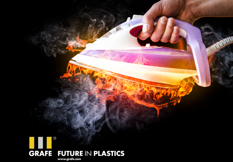 Efektivní retardér hoření pro polykarbonáty a polyetylentereftaláty od GRAFE
