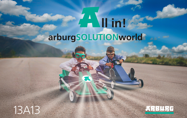 Arburg na veletrhu K 2025: „All in! Vše pro úspěch zákazníků“